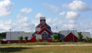 The noticible red building along I-90 and Highway 59 in Worthington is home to some unique bioscience companise. 