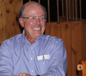 Retiring board member Bill McCormack