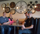 The Kells family fills a booth at the newly renovated After Five Supper Club