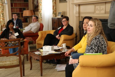 The Initiators Fellows and their mentors gathered for a February 2020 convening.