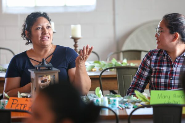 Petra shares her thoughts during a Growing Local: Emerging Leaders session in Glencoe.