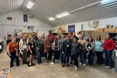 The Mcleod For Tomorrow Leadership Program participants gather for a group photo.