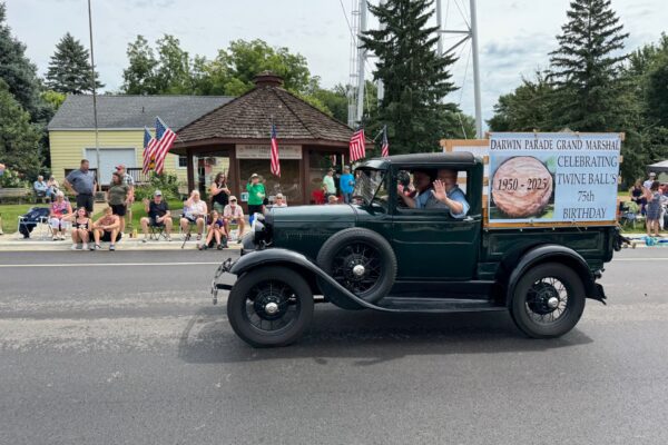 The Twine Ball serves as parade grand marshal for its namesake festival in 2025.